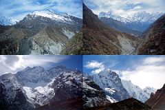 Thame 04 View To Thame, View Back To Namche, Kongde,Tengkangpoche to Panalotopa